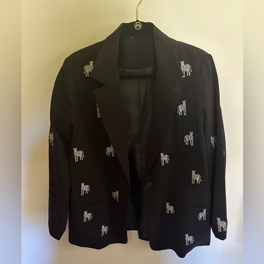 Zebra Blazer